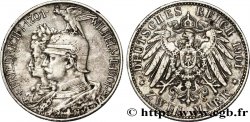 ALLEMAGNE - PRUSSE 2 Mark Royaume de Prusse Guillaume II 200e anniversaire de la Prusse / aigle.. 1901 Berlin