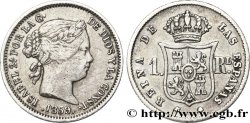 SPAIN 1 Real Isabelle II 1859 Madrid