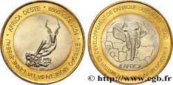 GUINEA-BISSAU 6000 Francs antilope 2004 