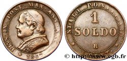 VATICAN ET ÉTATS PONTIFICAUX 1 Soldo 1867 Rome