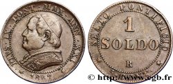 VATICAN ET ÉTATS PONTIFICAUX 1 Soldo 1867 Rome