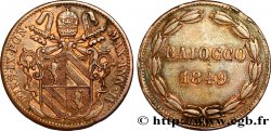 VATICAN AND PAPAL STATES 1 Baiocco au nom de Pie IX an IV 1849 Rome