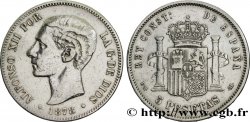 ESPAÑA 5 Pesetas 1878 Madrid