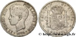 ESPAGNE 5 Pesetas Alphonse XIII 3e type 1898 Madrid