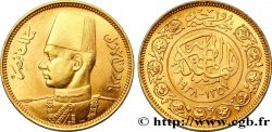 EGIPTO 100 Piastres or jaune, pour le mariage de Farouk AH 1357 1938 