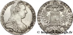 AUTRICHE 1 Thaler (REFRAPPE) Marie-Thérèse 1780 Vienne