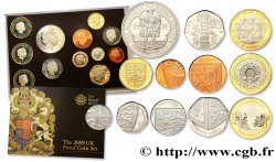 REINO UNIDO Série 12 monnaies 2009 2009 Llantrisant
