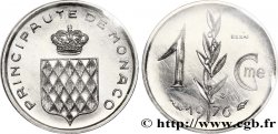 MONACO Essai de 1 Centime écu couronné 1976 Paris