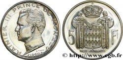 MÓNACO - PRINCIPADO DE MÓNACO - RANIERO III Essai de 5 Francs Rainier III 1960 Paris