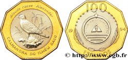 CAPE VERDE 100 Escudos série ornithologique  : emblème / Alauda razae (Alouette de Razo) 1994  AU 