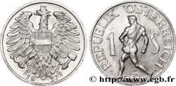 AUSTRIA 1 Schilling aigle / semeur 1957 