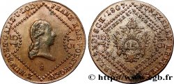 AUTRICHE 15 Kreuzer François Ier 1807 Schmollnitz - S SUP 