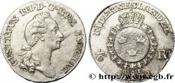 SUECIA 1/6 Riksdaler Gustave III de Suède 1778 Stockholm