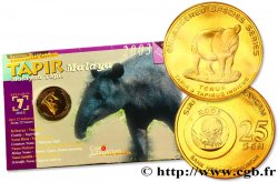 MALESIA 25 Sen Espèces en danger : Tapir de Malaisie 2003 