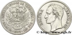 VENEZUELA 5 Bolivares Simon Bolivar 1935 Philadelphie
