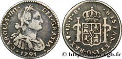 BOLIVIE 1 Real Charles IIII d’Espagne 1791 Potosi