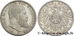 ALLEMAGNE - WURTEMBERG 2 Mark Guillaume II 1901 Stuttgart - F