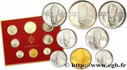 VATICAN ET ÉTATS PONTIFICAUX Série 8 monnaies Paul VI an VII / ange 1969 Rome