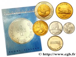 FINLANDE Série FDC Finlande adhésion à l’Union Européenne 1995 