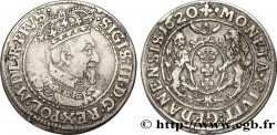 POLOGNE 1/4 de Thaler Sigismond III Vasa 1620 Dantzig