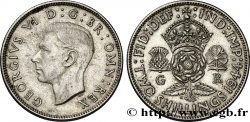 UNITED KINGDOM 1 Florin (2 Shillings) Georges VI 1944 