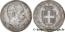 ITALIE 5 Lire Humbert Ier 1878 Rome TTB 
