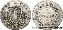 SUISSE - CANTON DE SAINT-GALL 5 Batzen 1813 Saint-Gall TB+ 