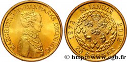 DENMARK 20 Kroner 40e anniversaire de règne de la reine Margrethe II 2012 