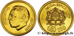 MAROCCO 250 Dirhams roi Hassan II AH 1395 1975 