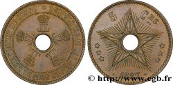 CONGO - ÉTAT INDÉPENDANT DU CONGO 5 Centimes 1887  SUP 