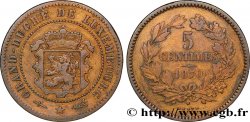 LUXEMBURGO 5 Centimes écu couronné 1870 Utrecht