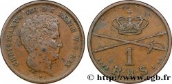 DINAMARCA 1 skilling Christian VIII 1842 Altona MBC 