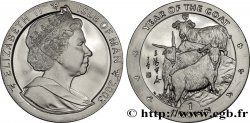 ISLE OF MAN 1 Crown Proof année de la chèvre 2003 