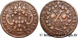 PORTUGAL 10 Réis Jean V 1727  TTB 