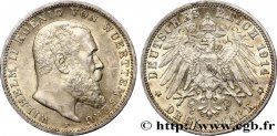 ALLEMAGNE - WURTEMBERG 3 Mark Guillaume II 1914 Stuttgart SPL 