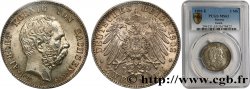 GERMANY - SAXONY 2 Mark Albert 1902 Dresde