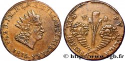 ITALY - KINGDOM OF SICILIA 10 Grana Ferdinand III 1815 