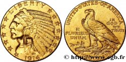 ÉTATS-UNIS D AMÉRIQUE 5 Dollars  Indian Head  1914 Philadelphie