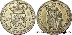 PAYS-BAS - PROVINCES-UNIES 1/4 Gulden Hollande 1759 