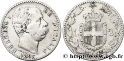 ITALY 2 Lire Humbert Ier, 2e type 1897 Rome - R