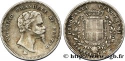 ITALIEN 50 Centesimi Victor Emmanuel II Roi élu 1860 Florence fSS 