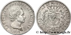 ITALIA - REGNO DE SARDINIA 5 Lire Charles Félix 1828 Gênes