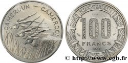 REPUBLIK KONGO Essai de 100 Francs type “BCEAC”, antilopes 1975 Paris