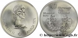 KANADA 5 Dollars JO Montréal 1976 flamme olympique 1976 