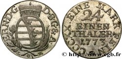 GERMANIA - SASSONIA 1/24 Thaler 1773 