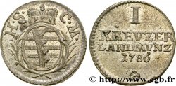 ALLEMAGNE - SAXE Kreuzer Georges Ier 1786 