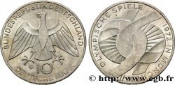 GERMANIA 10 Mark BE (proof) XXe J.O. Munich : l’idéal olympique / aigle 1972 Karlsruhe - G