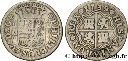 ESPAGNE 1 Real au nom de Philippe V 1739 Madrid TB+ 