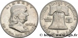UNITED STATES OF AMERICA 1/2 Dollar Benjamin Franklin 1963 Denver