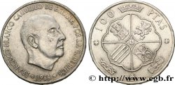 SPAIN 100 Pesetas Francisco Franco (1968 dans les étoiles) 1966 